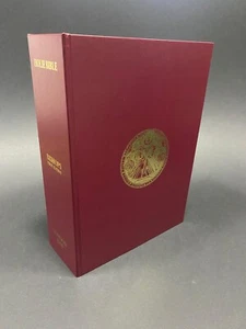 1568 The Bishop's Bible Facsimile Leatherbound Large Over-Size 17"x12" - Picture 1 of 9