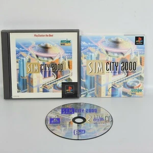 SIM CITY 2000 The Best PS1 Playstation For JP System p1 - Picture 1 of 2
