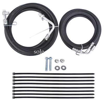 Rear Air Conditioning Hoses Set For 07-14 Chevy Tahoe Yukon Cadillac Escalade - Image 1 of 4