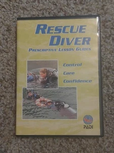 RESCUE DIVER PRESCRIPTIVE LECTION GUIDES VTG PADI CD-ROM PC RARE USED VINTAGE - Bild 1 von 3