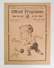 TOTTENHAM HOTSPUR v LEICESTER CITY Reserves 1934/1935 *Good Condition Programme*