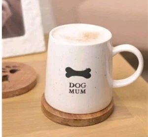 Taza Cerámica Best Of Breed, Taza Eslogan 'Dog Mum', Totalmente Nueva - Imagen 1 de 2