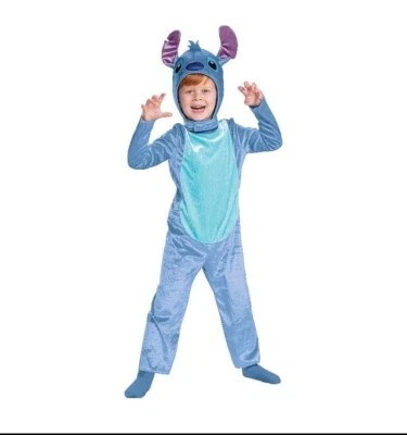 Nuevo Disfraz Disney Stitch Halloween Talla 2T Lilo & Stitch Mono Niño Pequeño Foto 1 de 4