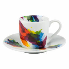 Könitz On Colour Flow Espresso Set 2-tlg. Tasse Untertasse Porzellan Bunt 85ml