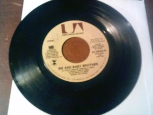 WAR ME AND BABY BROTHER / IN YOUR EYES 45 RPM RECORD - Picture 1 of 2