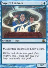 SAGE OF LAT-NAM X4 4 4X 8th Edition MTG Magic the Gathering Cards DJMagic