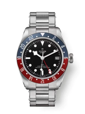 TUDOR BLACK BAY GMT BLACK DIAL STAINLESS STEEL BRACELET WATCH M79830RB-0001 - Image 1 of 4