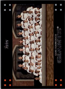 2007 Topps San Francisco Giants Baseball Card #242 San Francisco Giants
