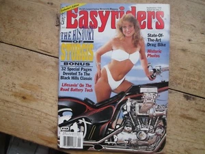 EASYRIDERS MAGAZINE SEPTEMBER 1990  THE HISTORY OF STURGIS DAVID MANN ORIGINAL  - Bild 1 von 4