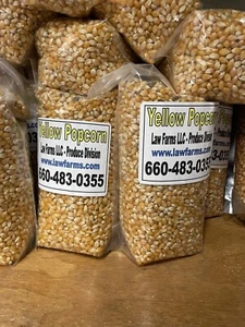 Yellow Butterfly Popcorn Kernels, Non-GMO (6# Total - Picture 1 of 1
