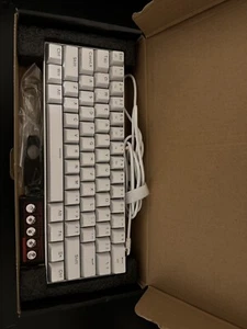 Redragon K530W Draconic White Wireless RGB Mechanical Keyboard, Bluetooth/2.4Gh - Picture 1 of 2