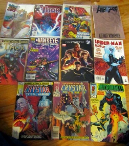 Lote de 11 CÓMICS DE MARVEL Más Casi Nuevos Thor Avengers X-Men Fantastic-4 Spiderman + - Imagen 1 de 4