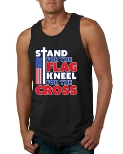 Stand for the Flag Kneel For the Cross Herren Tank Top - Bild 1 von 9