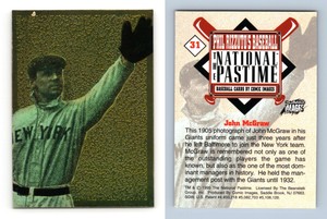 John McGraw #31 Phil Rizzuto's Baseball 1995 Comic Images Trading Card
