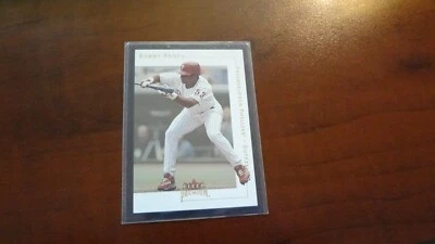 2001 FLEER PREMIUM #18 BOBBY ABREU  BASEBALL CARD - Image 1 of 2