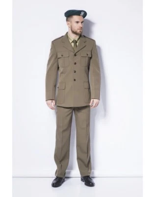 POLNISCHE ARMEE KONTAKTANZEIGEN OFFIZIERE JACKE NEUESTES DESIGN 101/MON KHAKI  - Bild 1 von 4