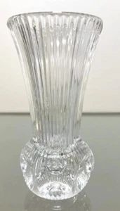 Fostoria Thumbprint Melissa Pattern Crystal Bud Vase, 5"×2" Discontinued Vintage - Picture 1 of 7
