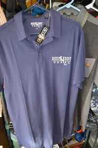 OGIO Men's Deep Eddy Vodka Golf Polo Shirt Size Large NWT FREE SHIP - Picture 1 of 4