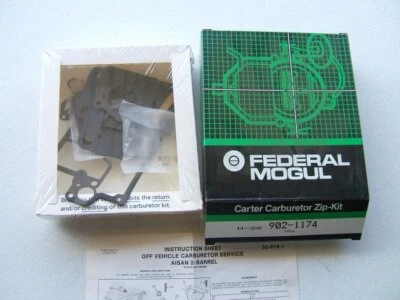 Carter 902-1174 Carburetor Rebuild Kit 1981-1982 Toyota Starlet 1.3L 4KC 2-BBL - Image 1 of 4