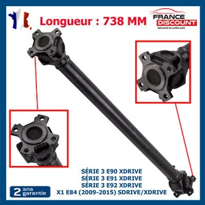ARBRE DE TRANSMISSION AVANT PREVU POUR BMW E84 E90 E91 E92 738MM 26207529294 - Imagen 1 de 9