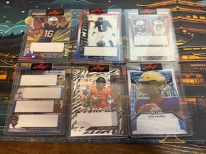 Leaf Metal 1/1 Proof Lot Brisker, Cunningham, Bo Jackson, Huard, Rashada - Bild 1 von 1