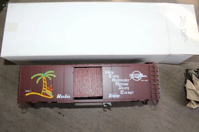 Atlas O Bev-Bel #2054 MOPAC HERBIE 40" Box Car Kit MINT - Image 1 of 4