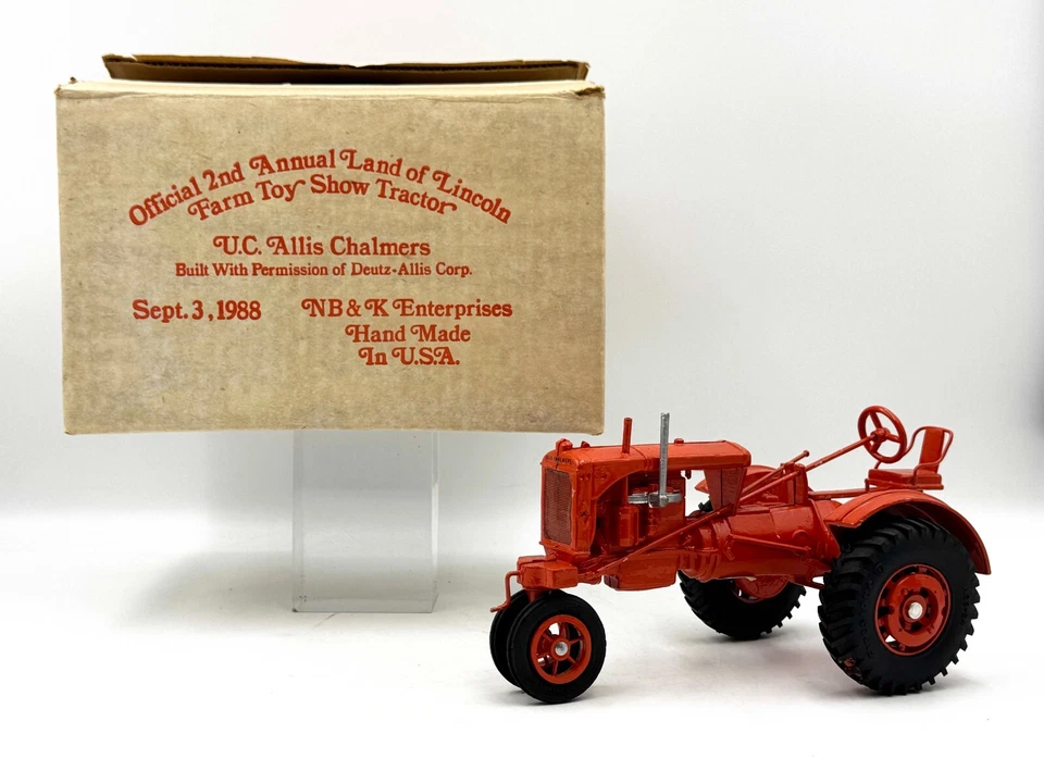 1/16 Allis Chalmers UC NB & K Land of Lincoln - Image 1 of 3