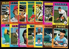 1975 OPC O PEE CHEE TOPPS MLB BASEBALL CARD & ERROR VARIATION 331-660 SEE LIST