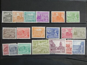 Deutschland Berlin MiNr 42 - 60 Berliner Bauten I postfrisch ** - Bild 1 von 9
