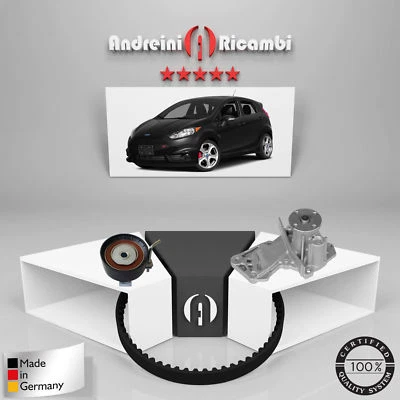 KIT DISTRIBUZIONE + POMPA ACQUA FORD FIESTA VI 1.25 60KW 82CV 2015 -> - Immagine 1 di 2