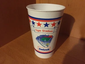 Detroit Tiger Stadium Collectable Souvenir Plastic Cup, Rare HTF - Picture 1 of 3