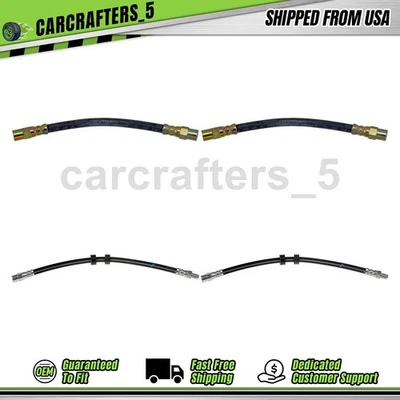 4 mangueras hidráulicas de freno delantero trasero para Volvo 850 1993-1997 2,4 L Foto 1 de 4