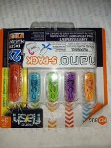 Hex Bug Nano Flash Drive 5-pack Micro Robotic Creatures Green Blue Orange New - Afbeelding 1 van 13