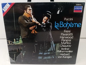 Giacomo Puccini - La Boheme (2 CD Set, London) Mirella Freni, Pavarotti NEW - Picture 1 of 4