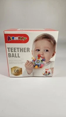 Baby Sensory Teething Teether Toys: Toys for Babies 0-6 Months | 6 to 12 Ball - Image 1 of 4