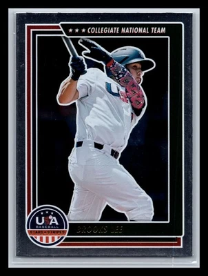 Brooks Lee #17 Panini 2022 Panini Stars & Stripes USA Baseball Longevity - Image 1 of 2
