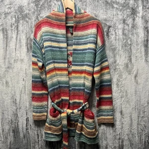 Esclusivo cardigan Navajo lavorato a mano Lauren Ralph Lauren Southwest donna Medium - Foto 1 di 5