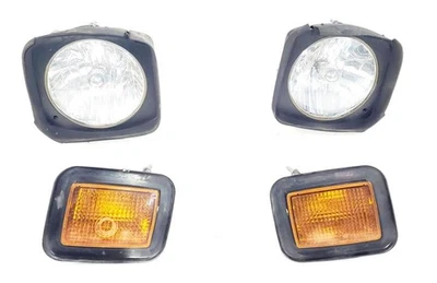 Par de faros con señales de giro quemadura menor OEM 2003 2009 Hummer H2 Foto 1 de 4