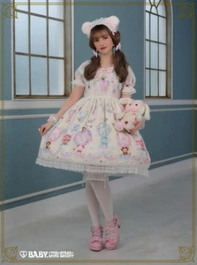 BABY THE STARS SHINE BRIGHT, vestido, lolita, falda jersey, japón - Imagen 1 de 5