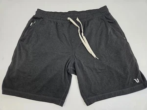 Vuori Herren Active Shorts Taschen schwarz Vorder-/Rückentasche Reißverschluss Kordelzug L #7582 - Bild 1 von 8