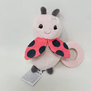 Baby LIA LADYBUG Plush RATTLE Stuffed Animal - Douglas Cuddle Toys - #6317 - Picture 1 of 10