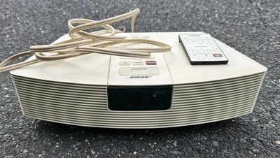 Bose Wave Radio Original Music System AWR1W1 AM FM Alarm Clock TESTED W/ REMOTE - Image 1 of 4