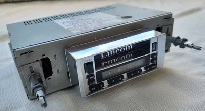 Radio casete AM/FM Lincoln Aftermarket sonido automático personalizado años 80-1990 Foto 1 de 4