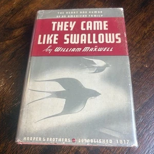 1937, FIRST EDITION, THEY CAME LIKE SWALLOWS, by WILLIAM MAXWELL Very Nice Cond - Picture 1 of 11