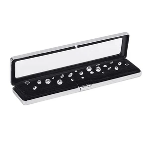 Gemstone Display Boxes Diamond Container Holder Jewelry Box Show Case Storage... - Picture 1 of 6