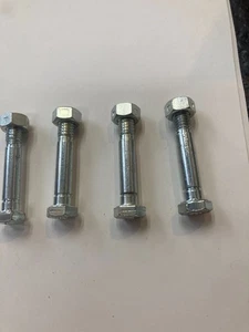 Set of 4 Replacement Oregon 80-746 Snow Shear Bolts/Nuts 1/4 x 1-7/8" for MTD - Picture 1 of 1