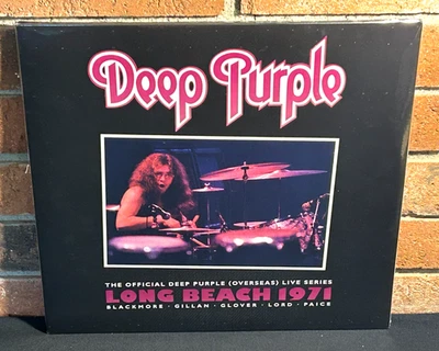 * DEEP PURPLE - Long Beach 1971, Ltd Import 2LP BLACK VINYL Gatefold New! Bend! - Image 1 of 4