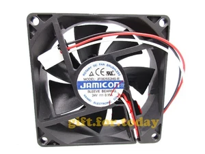 Jamicon JF0825S2H-R Server Square Fan DC 24V 0.15A 80*80*25mm 2Pin - Picture 1 of 4
