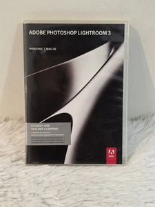 Adobe Photoshop Lightroom 3 Full Retail Version WIN/MAC - Picture 1 of 9