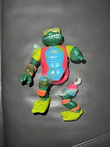 Vintage 1990 TMNT MIKE the SEWER SURFER Figure For Parts - Picture 1 of 6
